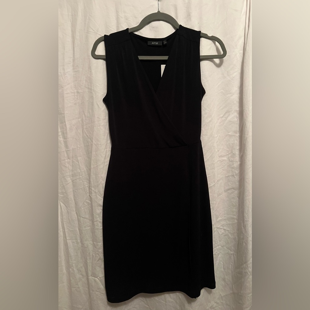 Elegant Black Sleeveless Dress